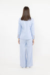 Essential Wide Leg Pants - Sky
