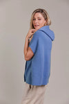Estel Hood Knit - Denim
