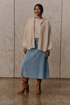 Estel Hood Knit - Oat