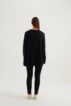 Exposed Seam Knit - Black