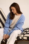 Seaside Cardi - Navy Stripe