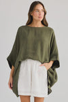 Hideaway Top - Olive