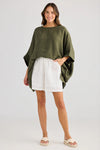 Hideaway Top - Olive