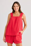 Penny Top - Red