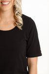Long Tee - Black