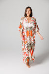 Asta Long Kaftan - Pineapple