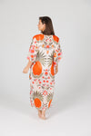 Asta Long Kaftan - Pineapple