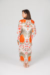 Asta Long Kaftan - Pineapple