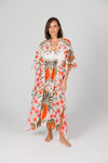 Asta Long Kaftan - Pineapple