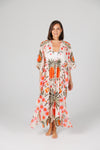 Asta Long Kaftan - Pineapple