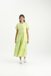 Kendall Dress - Lime with Mini X
