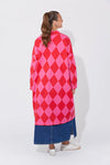 Casablanca Cardigan - One Size - Chilli/Pink