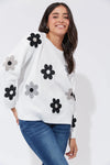Delphi Jumper - White/Kohl