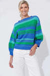 Yuma Jumper - Blue/Oasis