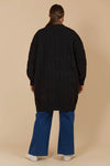Hera Cardigan - Onyx - One Size