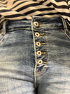 Ashley Forest Jean 7018 - Dark Denim No Distress