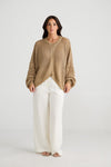 La Vida Knit - Gold - OSFM