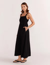 Ember Midi Dress - Black