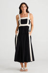 Brave + True - Jolie Dress - Black & Natural