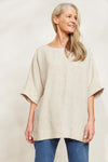 Seraphic Relaxed Top - ONE SIZE - Dune