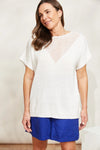 La Mer Sable Knit Top - ONE SIZE - Opal