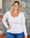 Layering Tee - White
