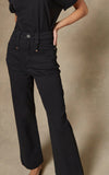 Maarte Wide Leg Jeans - Black