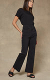 Maarte Wide Leg Jeans - Black