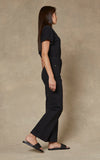 Maarte Wide Leg Jeans - Black