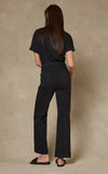 Maarte Wide Leg Jeans - Black