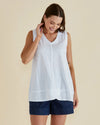 Mariah Tank - White