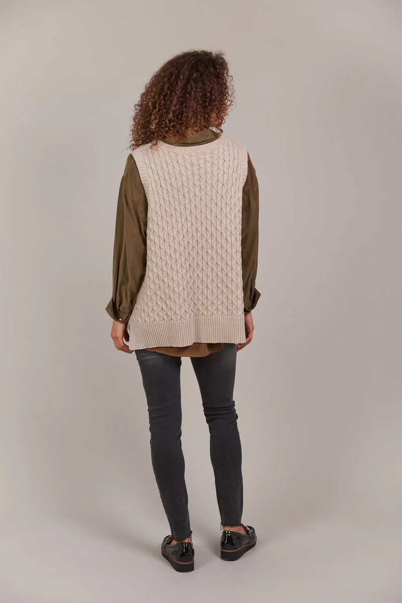 Naviva Vest - Oat– Oh So Pretty NZ
