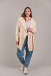 Palmer Relaxed Cardigan - Ecru - One Size