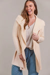 Palmer Relaxed Cardigan - Ecru - One Size