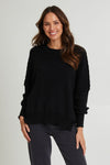 Leora Knit Jumper - Black