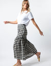 Dalton Skirt - Black & White Check