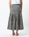 Dalton Skirt - Black & White Check