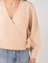 August Wrap Cardy - Swan