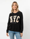 Classic Sweater - Black - NYC