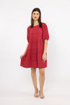Carefree Mini Dress - Red