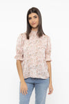 Notting Hill S/S Top - Blush Bloom