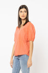 Worthy Top - Coral Broderie