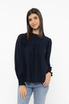 Love Story Top -Navy