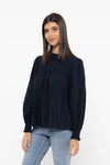 Love Story Top -Navy