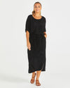 Raya Cargo Skirt - Black