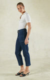 Stella High Waisted Indigo Trousers