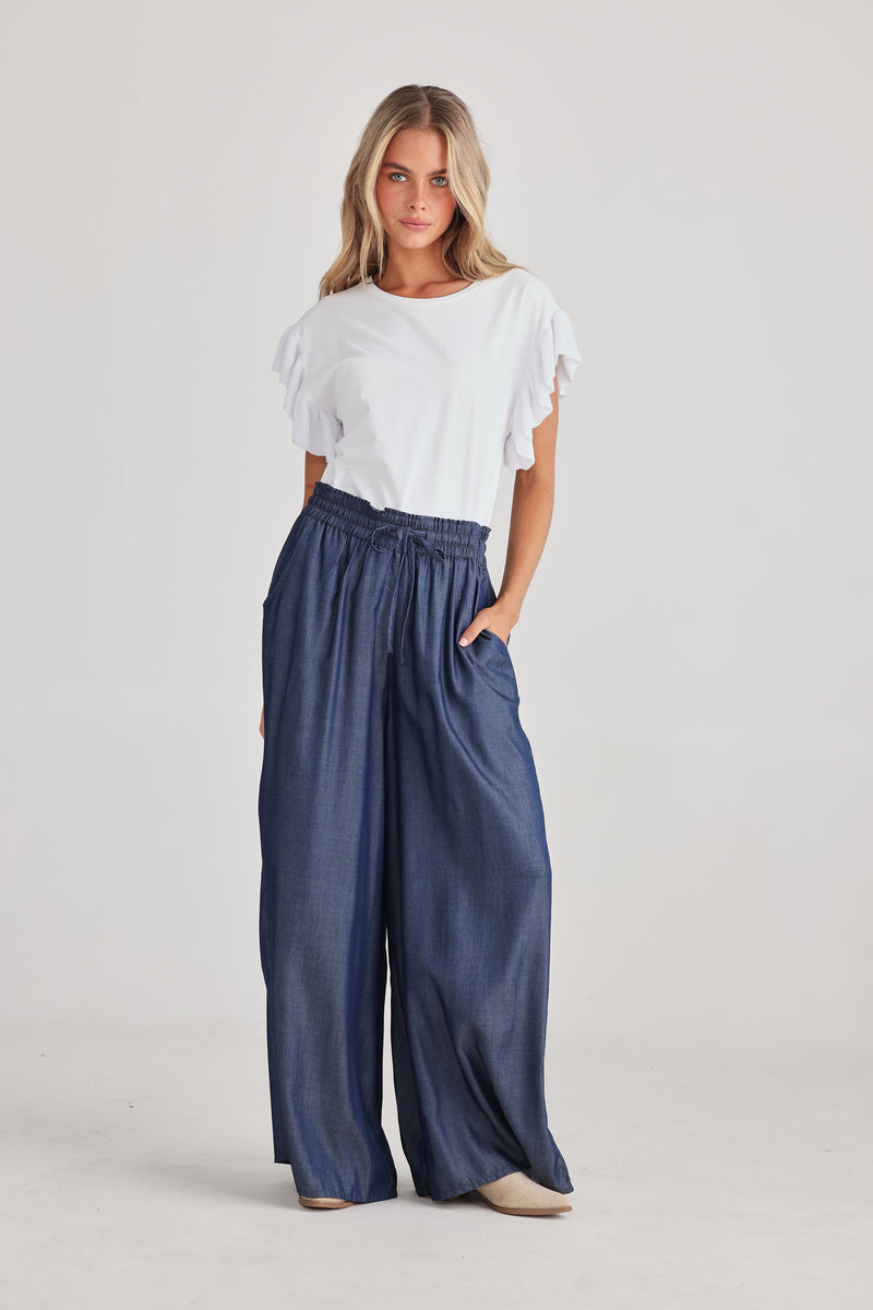 Freedom Pant - Denim– Oh So Pretty NZ