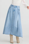 Austin Skirt - Light Blue Wash