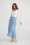 Austin Skirt - Light Blue Wash
