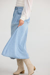 Austin Skirt - Light Blue Wash